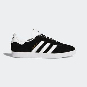 adidas Originals Gazelle Sneakers in Black Suede